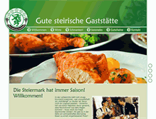 Tablet Screenshot of gutesteirischegaststaette.at